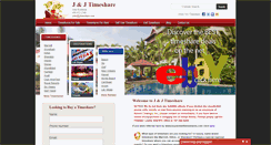 Desktop Screenshot of jjtimeshare.com